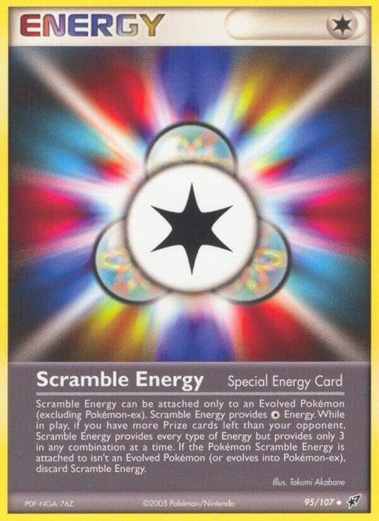 Pokemon Scramble Energy 95/107 Deoxys