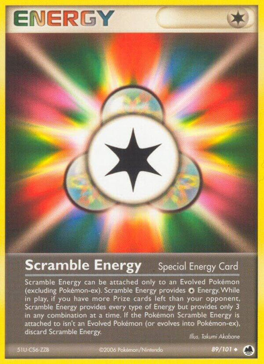 Pokemon Scramble Energy 89/101 Dragon Frontiers