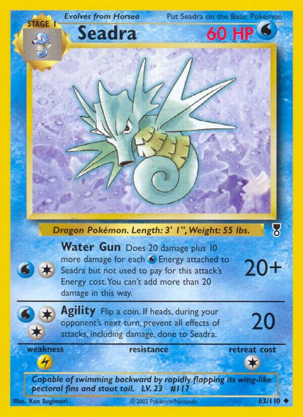 Pokemon Seadra 63/110 Legendary Collection