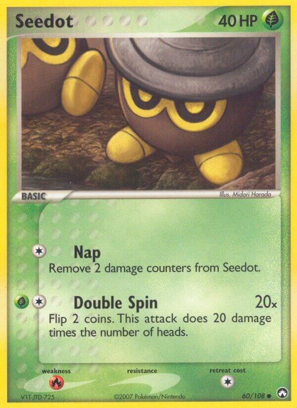 Pokemon Seedot 60/108 Power Keepers