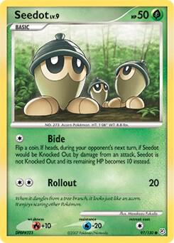 Pokemon Seedot 97/130 Diamond & Pearl