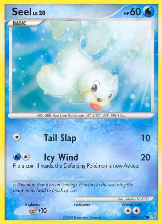 Pokemon Seel 125/147 Supreme Victors