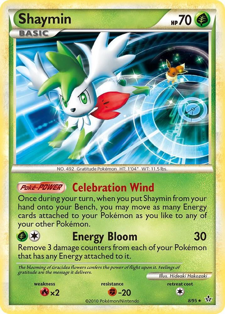Pokemon Shaymin 8/95 Unleashed