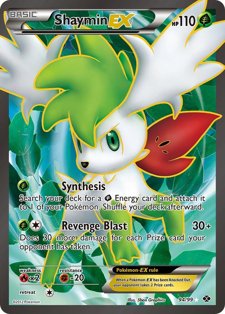 Pokemon Shaymin EX 94/99 Next Destinies