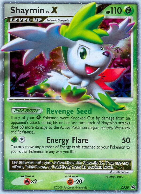 Pokemon Shaymin LV.X DP39 Diamond & Pearl Promos