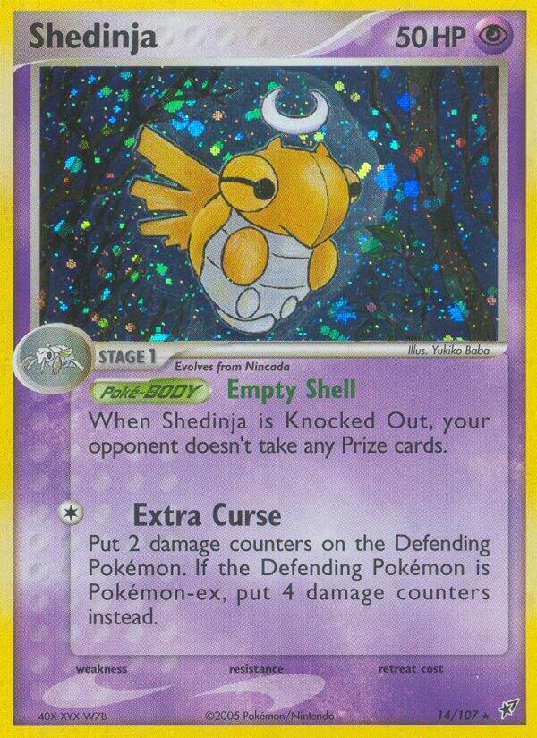 Pokemon Shedinja 14/107 Deoxys