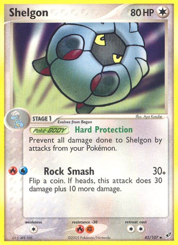Pokemon Shelgon 45/107 Deoxys