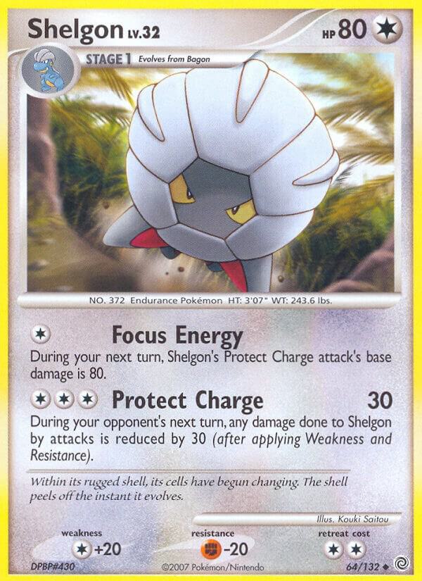 Pokemon Shelgon 64/132 Secret Wonders