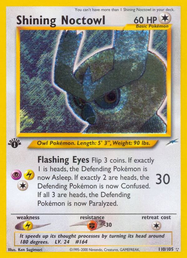 Pokemon Shining Noctowl 110/113 Neo Destiny