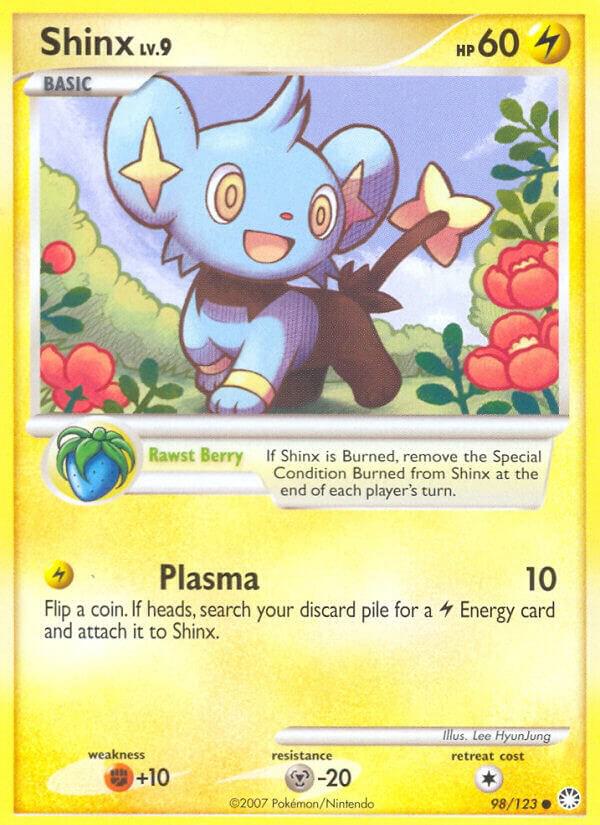 Pokemon Shinx 98/123 Mysterious Treasures