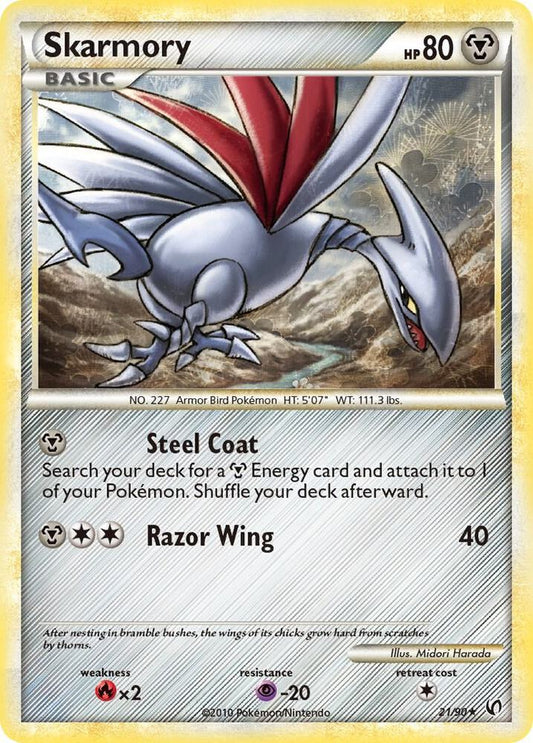 Pokemon Skarmory 21/90 Undaunted
