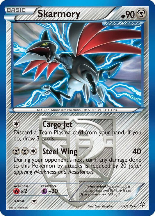 Pokemon Skarmory 87/135 Plasma Storm