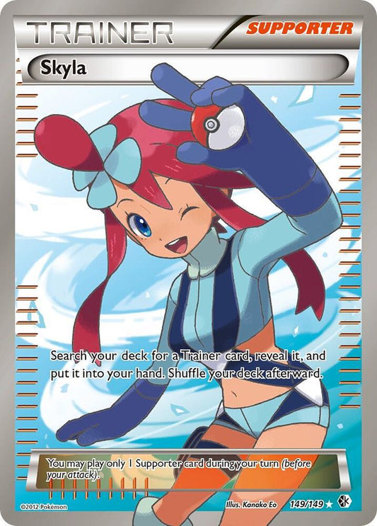 Pokemon Skyla 149/149 Boundaries Crossed