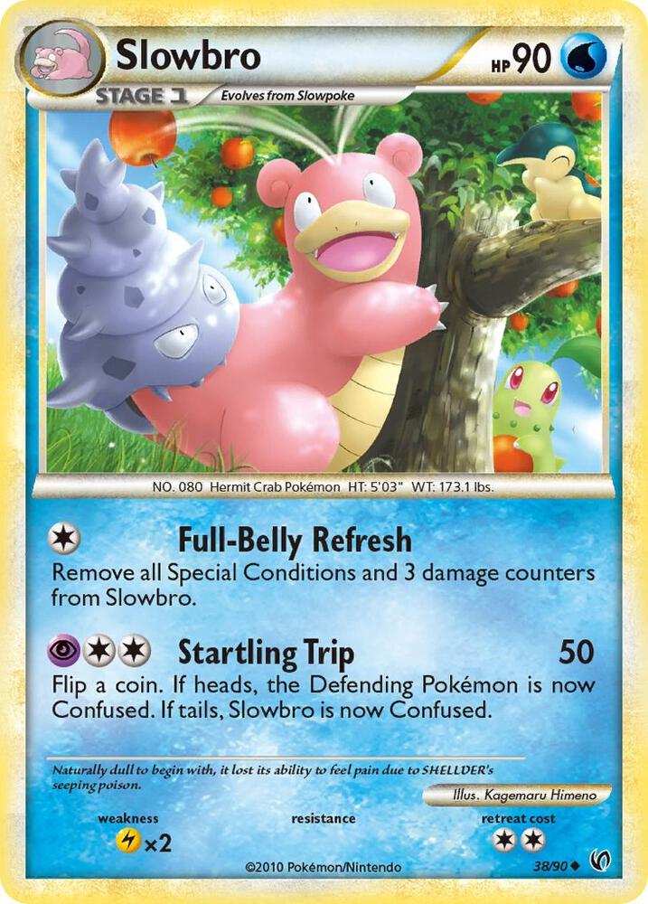 Pokemon Slowbro 38/90 Undaunted