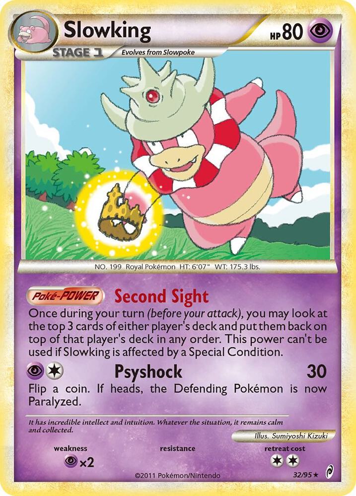 Pokemon Slowking 32/95 Call of Legends