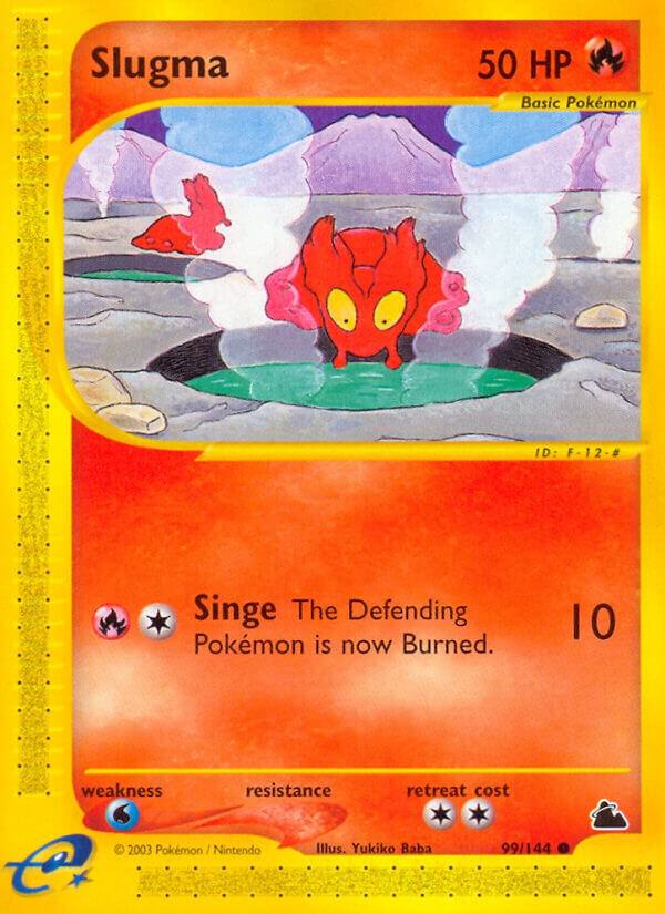 Pokemon Slugma 99/144 Skyridge