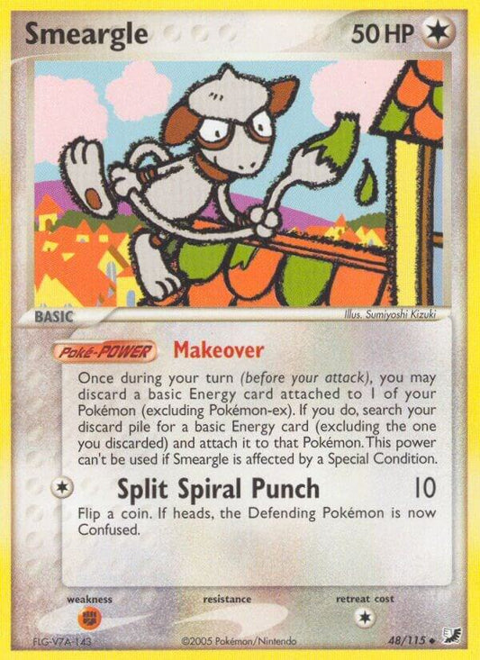 Pokemon Smeargle 48/115 Unseen Forces