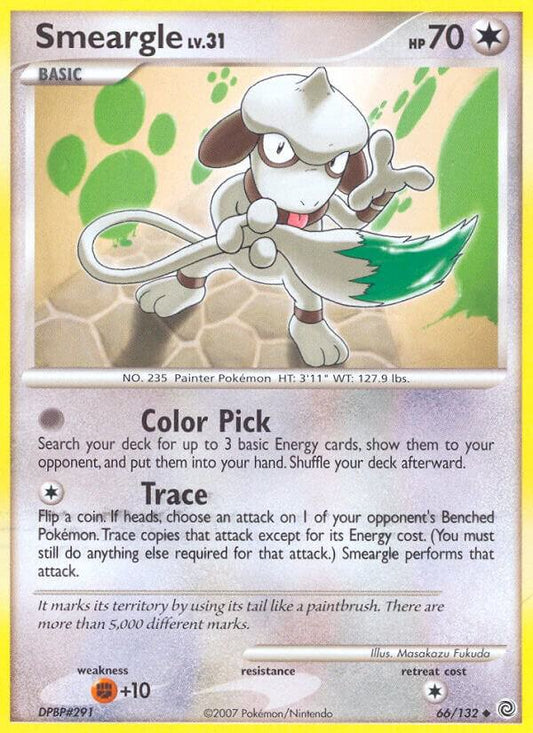 Pokemon Smeargle 66/132 Secret Wonders