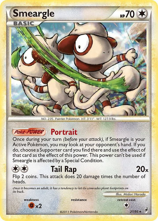 Pokemon Smeargle 21/95 Call of Legends