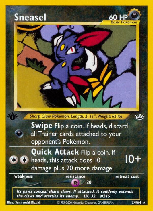 Pokemon Sneasel 24/64 Neo Revelation