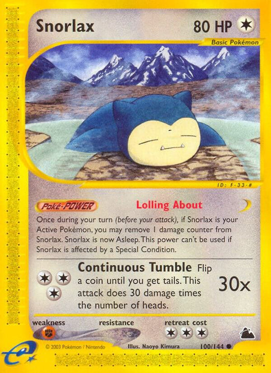Pokemon Snorlax 100/144 Skyridge