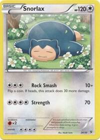 Pokemon Snorlax 26/39 Kalos Starter Set