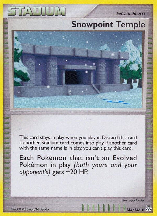Pokemon Snowpoint Temple 134/146 Legends Awakened