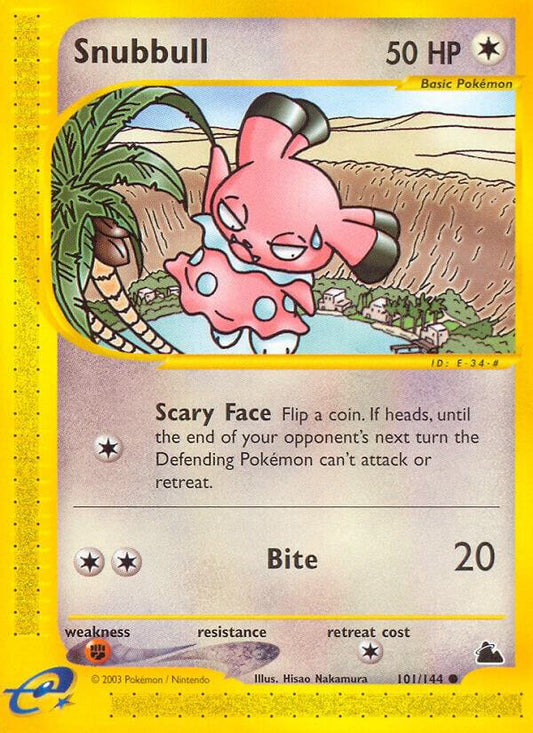 Pokemon Snubbull 101/144 Skyridge