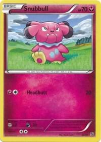 Pokemon Snubbull 22/39 Kalos Starter Set