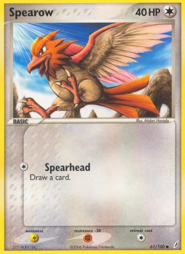 Pokemon Spearow 61/100 Crystal Guardians