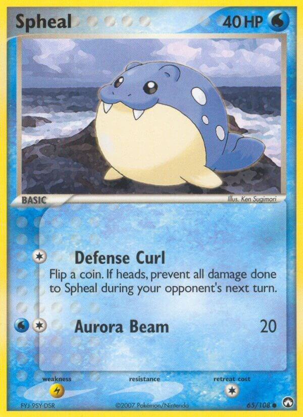 Pokemon Spheal 65/108 Power Keepers