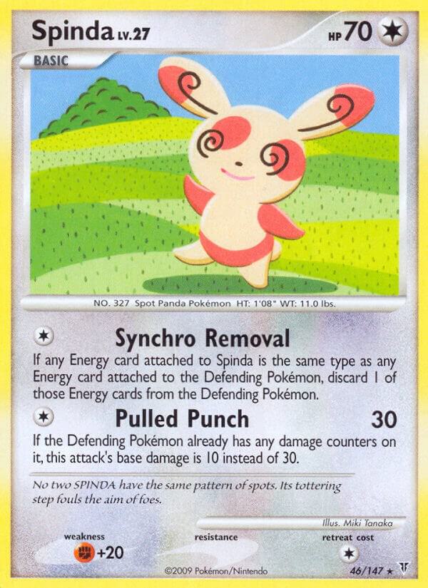 Pokemon Spinda 46/147 Supreme Victors