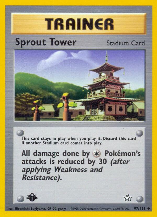 Pokemon Sprout Tower # 97 Neo Genesis