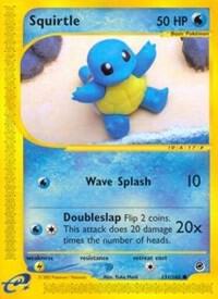 Pokemon Squirtle 131/165 Expedition Base Set