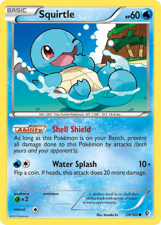 Pokemon Squirtle 29/149 Boundaries Crossed