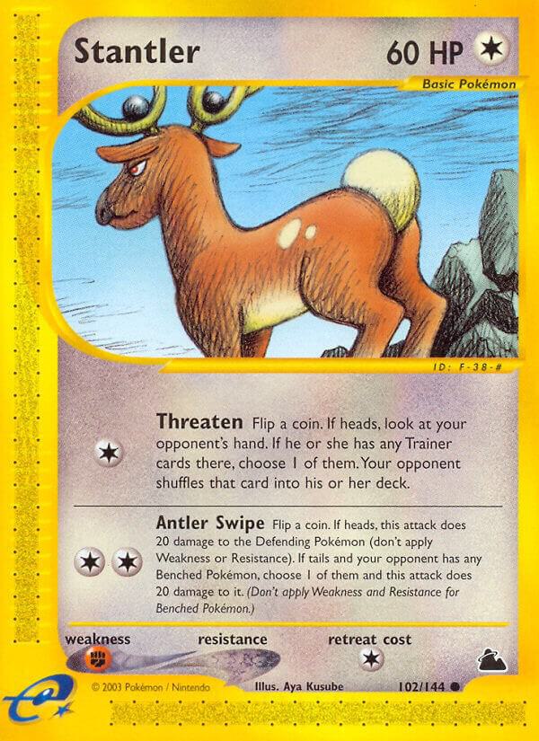Pokemon Stantler 102/144 Skyridge