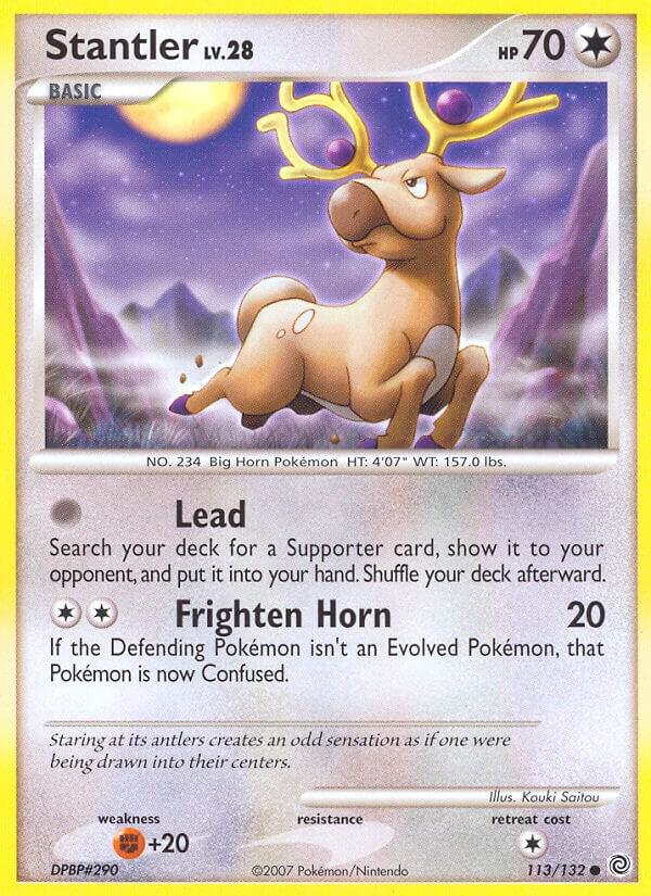 Pokemon Stantler 113/132 Secret Wonders