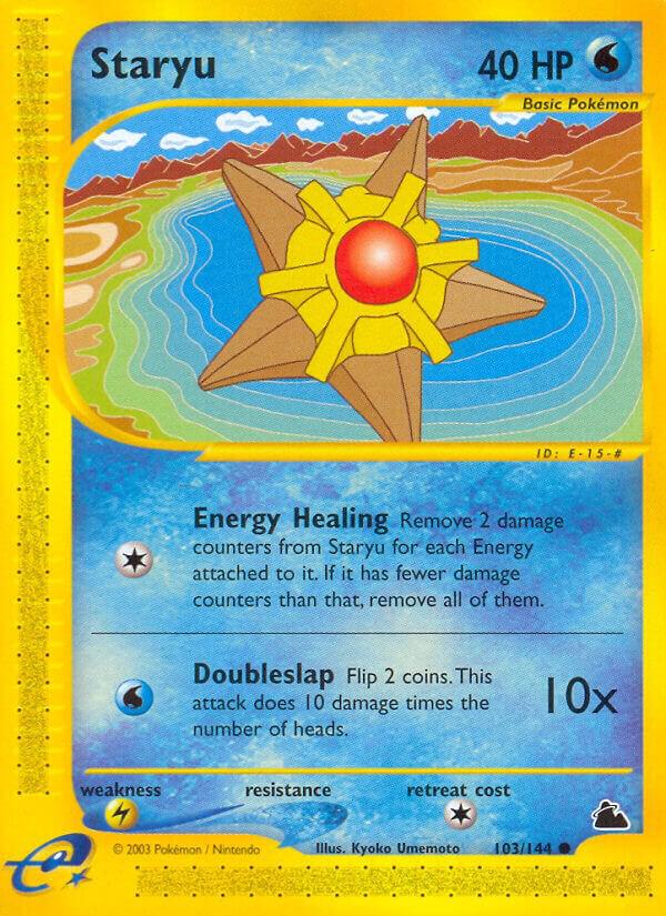 Pokemon Staryu 103/144 Skyridge