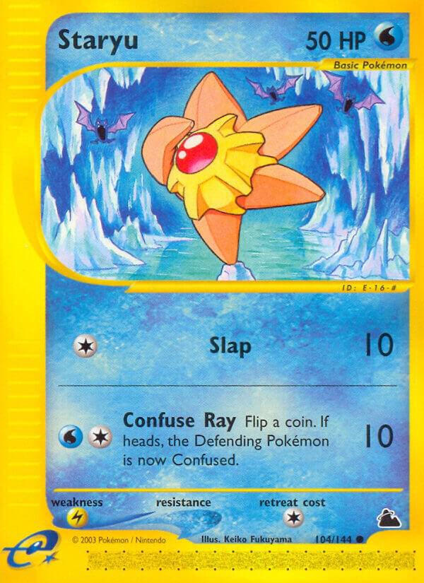 Pokemon Staryu 104/144 Skyridge