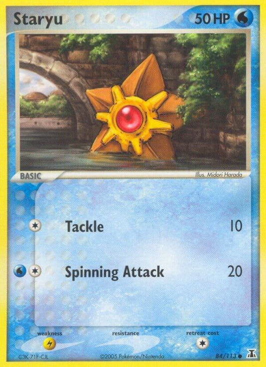 Pokemon Staryu 84/113 Delta Species