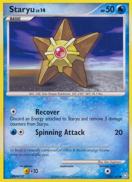 Pokemon Staryu 122/146 Legends Awakened
