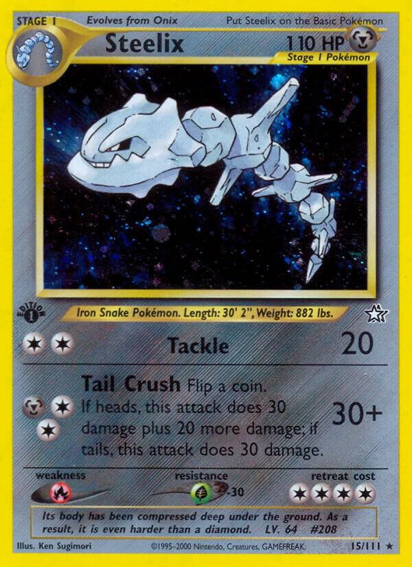 Pokemon Steelix # 15 Neo Genesis