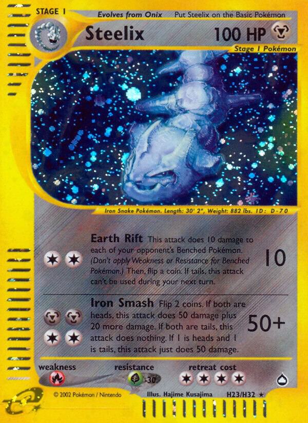 Pokemon Steelix H23/147 Aquapolis