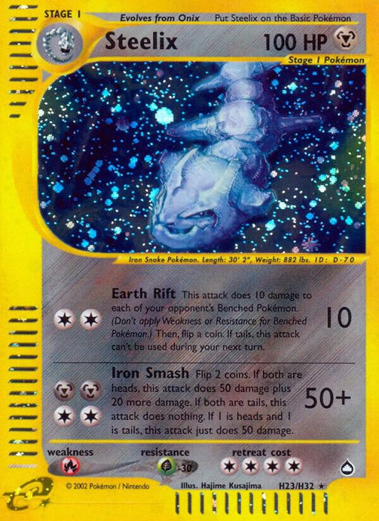 Pokemon Steelix H23/147 Aquapolis