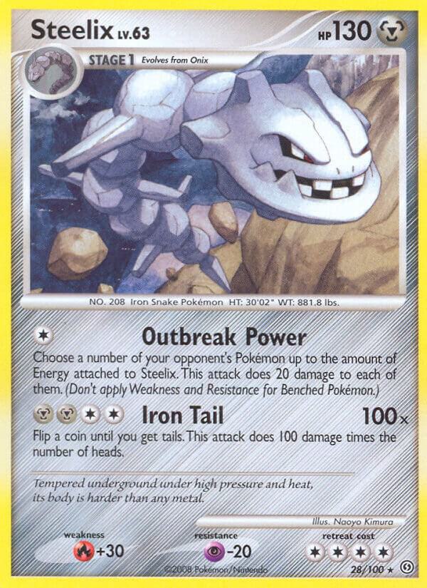 Pokemon Steelix 28/100 Stormfront