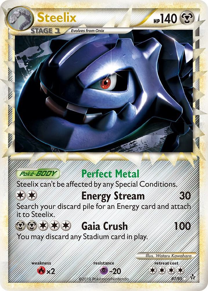 Pokemon Steelix Prime 87/95 Unleashed