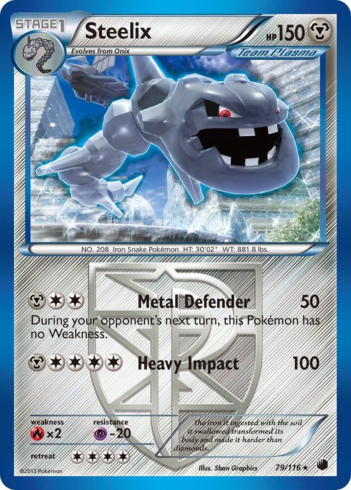 Pokemon Steelix 79/116 Plasma Freeze