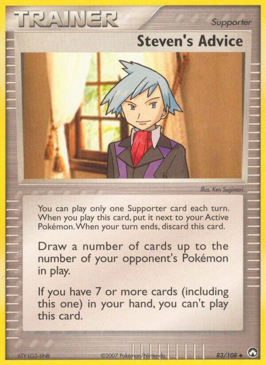 Pokemon Steven's Advice 83/108 Power Keepers