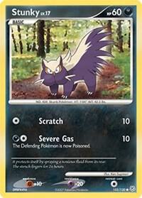 Pokemon Stunky 102/130 Diamond & Pearl