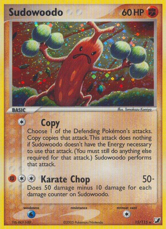 Pokemon Sudowoodo 15/115 Unseen Forces
